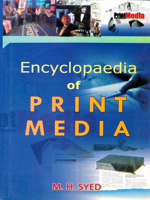 cover image of Encyclopaedia of Print Media